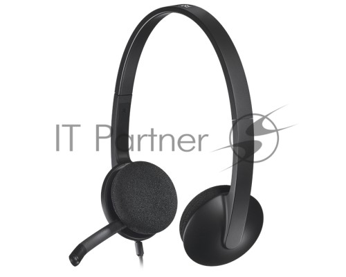 Гарнитура Logitech Headset H340 USB graphite