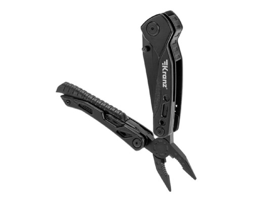 [Наборы ручного инструмента] Kranz (KR-12-4945-2) Мультитул 10 в 1, 155мм