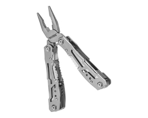 [Наборы ручного инструмента] Kranz (KR-12-4942-2) Мультитул 15 в 1, 158мм