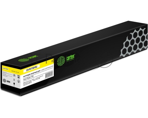 Картридж лазерный Cactus CS-PH7750Y 106R00655 желтый (22000стр.) для Xerox Phaser 7750