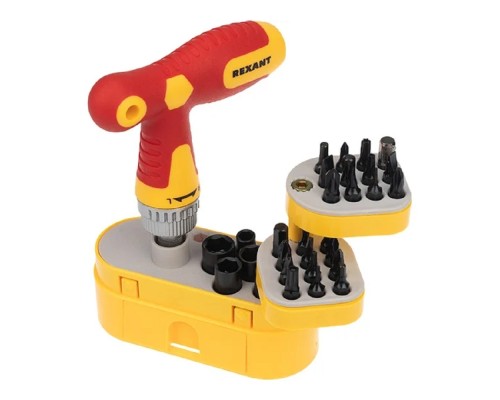 [Отвертки] Rexant (12-4776) Набор отверток 33 предмета