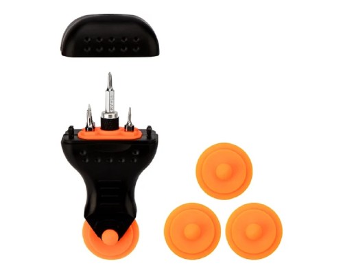 [Отвертки] Kranz (KR-12-4770) Набор отверток и роликов для ремонта мобильных устройств 9 предметов