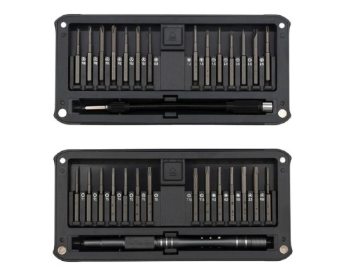 [Отвертки] Kranz (KR-12-4752) Набор отверток для точных работ RA-02, 30 предметов