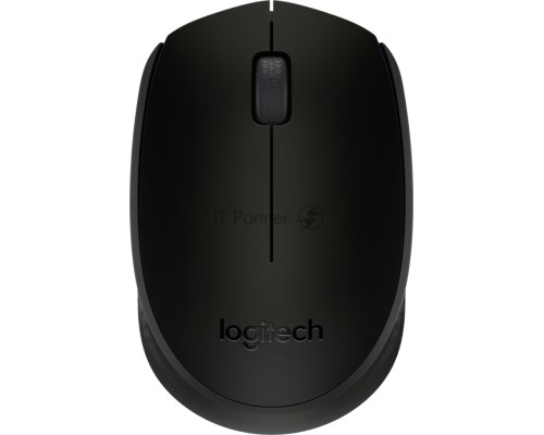 Мышь беспроводная Logitech M171 черный/серый, 1000 dpi, радиоканал, USB, кнопки - 3