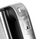 Миксер электрический Galaxy Line GL 2228, серебристый с черным, ручной, 700 Вт, 5 скоростей + режим “ТУРБО”
