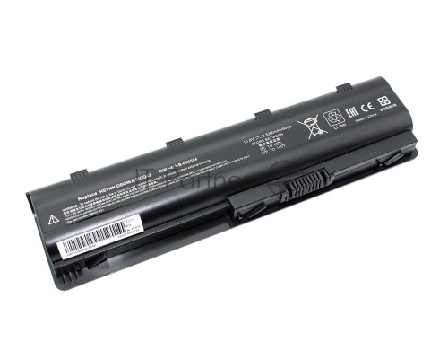 Аккумуляторная батарея для ноутбука HP DV5-2000 DV6-3000 DV6-6000 (HSTNN-Q62C) 5200mAh OEM черная