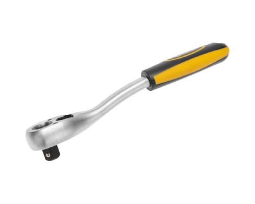 [Ключи, наборы Rexant, Kranz] Kranz (KR-12-8401) Ключ-трещотка для торцовых головок 1/2, CrV, 72 зубца