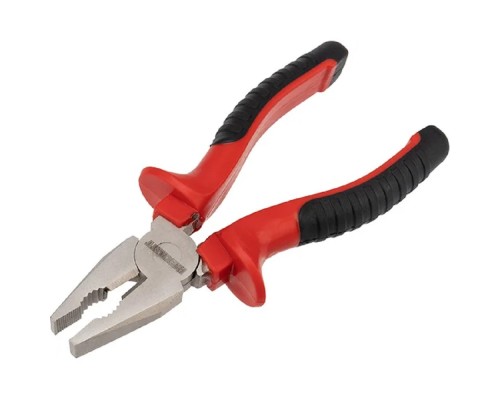 [Бокорезы] Rexant (12-4611) Плоскогубцы комбинированные 160 мм, никелированные, двухкомпонентные рукоятки 