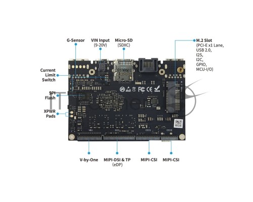 Одноплатный компьютер Khadas VIM4 ARM Cortex-A73 4-Core + Cortex-A53 4-Core Amlogic A311D2 2.2GHz 8+32GB