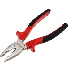 Rexant (12-4613) Плоскогубцы комбинированные 200 мм, никелированные, двухкомпонентные рукоятки 