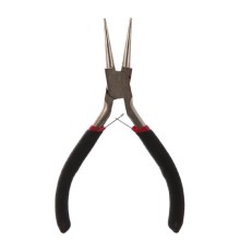 Rexant (12-4606) Круглогубцы Мини 120 мм никелированные, авторазжим, обливные рукоятки 