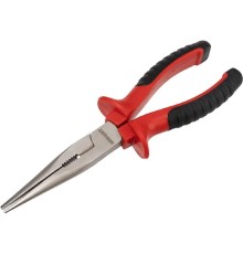 Rexant (12-4618) Тонкогубцы 200 мм никелированные, двухкомпонентные рукоятки 