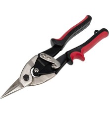 Rexant (12-4630) Ножницы по металлу прямые 260 мм никелированные, двухкомпонентные рукоятки 