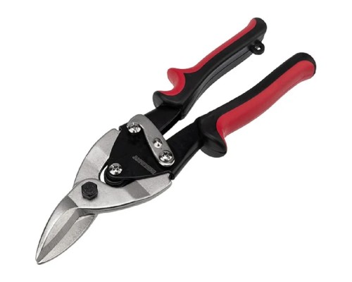 [Бокорезы] Rexant (12-4631) Ножницы по металлу левые 260 мм никелированные, двухкомпонентные рукоятки 