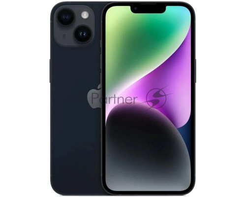 Смартфон Apple iPhone 14 A2882, 6Gb, 128Gb, Midnight