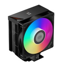 Кулер для процессора/ PCCooler RT500  Digital ARGB BK (240W, 4-pin PWM, LED temp., 152mm, Al/Cu, 5x6mm, ARGB, 1x120mm, 73.32CFM, 34.9dBA, 2200RPM, S: 1851/1700/1200/115X, AM5/AM4, black)