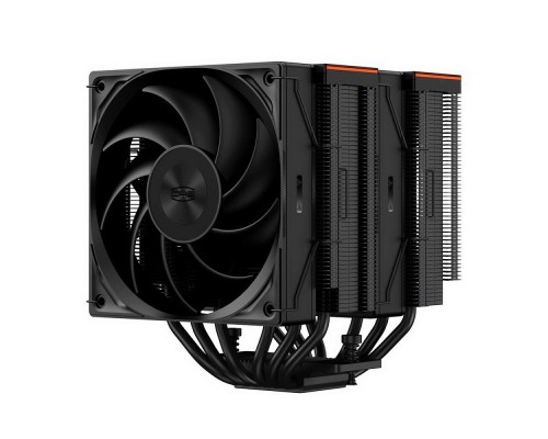 [Вентиляторы] Кулер для процессора/ PCCooler RZ620 BK (260W, 4-pin PWM, 157.5mm, Al/Cu, 6x6mm, 1x120mm, 86.73CFM, 32dBA, 2200RPM, S: 1851/1700/1200/115X, AM5/AM4, black)