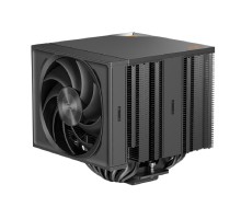 Кулер для процессора/ PCCooler RZ820 BK (289W, 4-pin PWM, 165mm, Al/Cu, 4x8mm+4x6mm, 1x140mm+1x150mm, 71.9CFM/86.7CFM, 27.1dBA/32dBA, 1500RPM/2200RPM, S: 1851/1700/1200/20XX/115X, AM5/AM4, black)