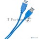 Кабель удлинительный Aopen/Qust ACU302-1M USB3.0 Am-Af 1m iOpen (Aopen/Qust) (ACU302-1M)