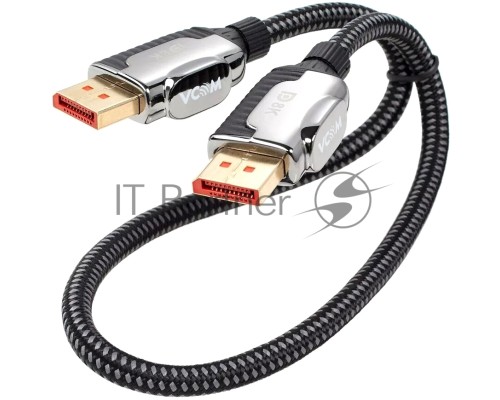 Кабель соединительный VCOM CG634-0.5M DISPLAY PORT v1.4, 8K@60Hz, 0.5m VCOM <CG634-0.5M>