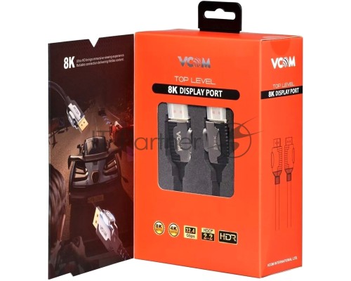 Кабель соединительный VCOM CG634-2M DISPLAY PORT v1.4, 8K@60Hz, 2m