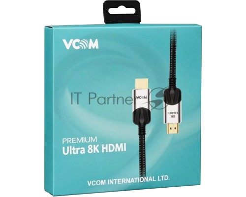 Кабель VCOM CG865-1.5M HDMI 19M/M,ver. 2.1, 8K@60 Hz 1.5m VCOM <CG865-1.5M>