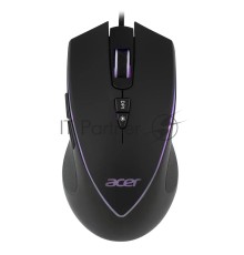 Мышь проводная Acer OMW131 черный, 6400 dpi, USB, кнопки - 7