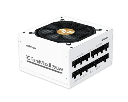 [Блок питания] Zalman ZM750-TMX2 WH (ATX 3.0, 750W, Active PFC, Full Cable Managment, 120mm fan, 80Plus Gold, белый) Retail