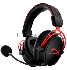 Наушники с микрофоном HyperX Cloud Alpha Wireless черный оголовье (4P5D4AA)