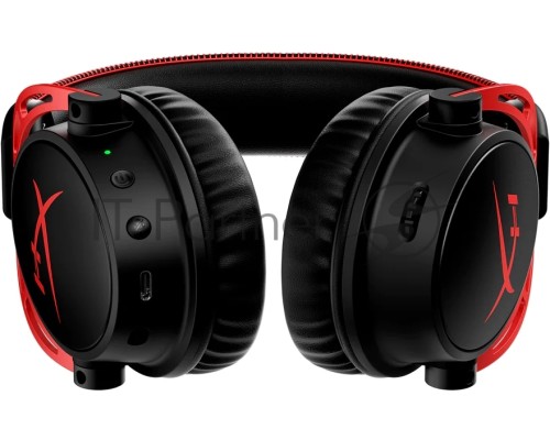 Наушники с микрофоном HyperX Cloud Alpha Wireless черный оголовье (4P5D4AA)