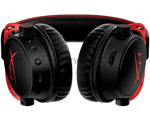 Наушники с микрофоном HyperX Cloud Alpha Wireless черный оголовье (4P5D4AA)