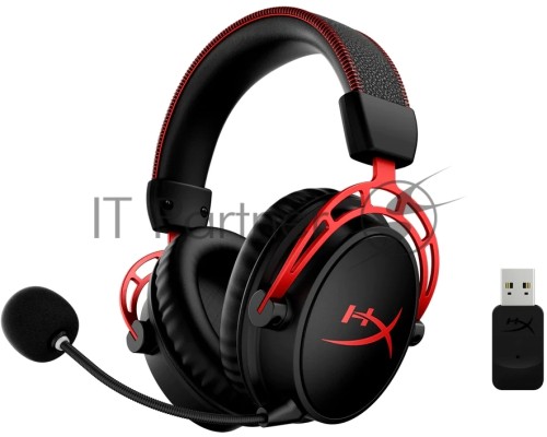 Наушники с микрофоном HyperX Cloud Alpha Wireless черный оголовье (4P5D4AA)