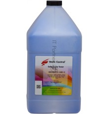 Тонер Static Control OKIUNIV3-1KG-C голубой флакон 1000гр. для принтера Oki C3300N/5500