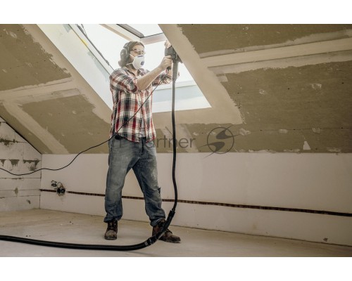 Строительный пылесос Karcher WD 3 P V-17/4/20 Workshop 1000Вт желтый