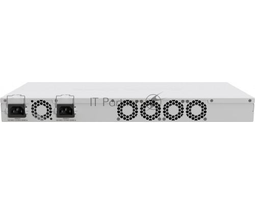 Маршрутизатор Mikrotik CCR2116-12G-4S+ Cloud Core Router 2116-12G-4S+ with Amazon Annapurna Labs Alpine v3 AL73400 CPU (16-cores, 2GHz per core), 16GB RAM, 4xSFP+ cage, 13xGbit LAN, M.2 PCIe slot, RouterOS L6, 1U rackmount case, Dual PSU