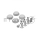 Маршрутизатор Mikrotik CCR2116-12G-4S+ Cloud Core Router 2116-12G-4S+ with Amazon Annapurna Labs Alpine v3 AL73400 CPU (16-cores, 2GHz per core), 16GB RAM, 4xSFP+ cage, 13xGbit LAN, M.2 PCIe slot, RouterOS L6, 1U rackmount case, Dual PSU