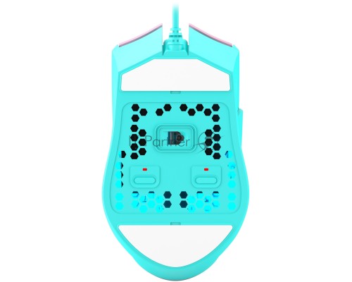 Мышь проводная A4Tech Bloody L65 Max розовый/голубой, 12000 dpi, USB, кнопки - 7