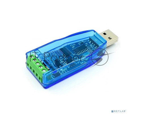Адаптер ORIENT UAS-105 USB Am to RS485, винтовой разъем 5 конт. (WCH CH340, поддерж.Win 8.x/10) (31328)