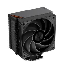 Кулер для процессора/ PCCooler RZ400 V2 BK (230W, 4-pin PWM, 155mm, Al/Cu, 4x6mm, 1x120mm, 86.73CFM, 32dBA, 2200RPM, S: 1851/1700/1200/115X, AM5/AM4, black)