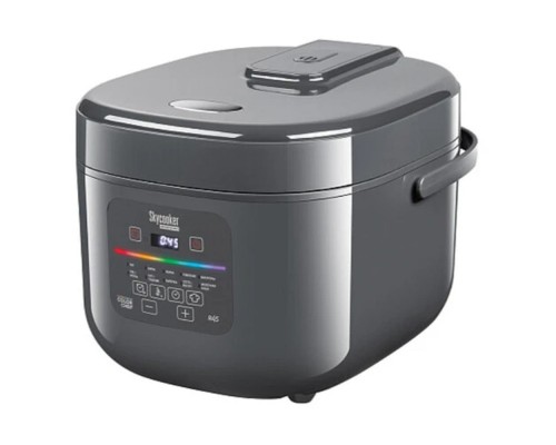 [Мультиварка] REDMOND MC100S Мультиварка, 860 Вт, 5 л, 12 программ, чёрный/ металлик