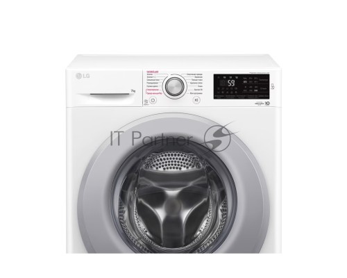 Стиральная машина  LG F2M5HS4WP белый, загрузка фронтальная 7 кг, 1200 об/мин., класс: А