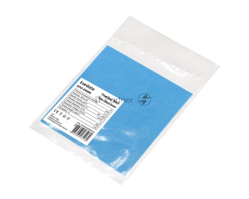 Термопрокладка ExeGate EPG-6WMK (120x120x0.5 mm, 6 Вт/ (м•К))
