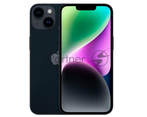 Смартфон Apple iPhone 14 A2884, 6Gb, 128Gb, Midnight
