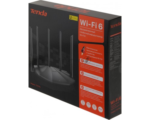 Маршрутизатор TENDA Wi-Fi  AX1500 WI-FI 6 TX2 PRO