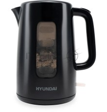 Чайник электрический Hyundai HYK-P2501 2.5л. 2200Вт черный (корпус: пластик)