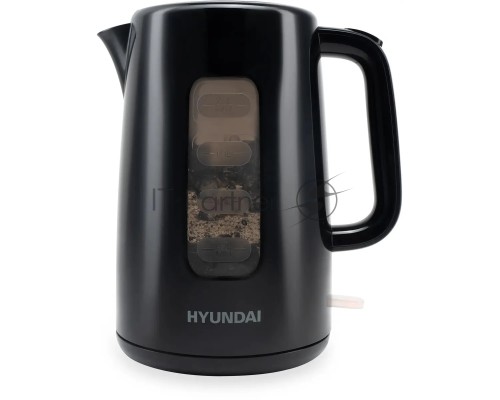 Чайник электрический Hyundai HYK-P2501 2.5л. 2200Вт черный (корпус: пластик)