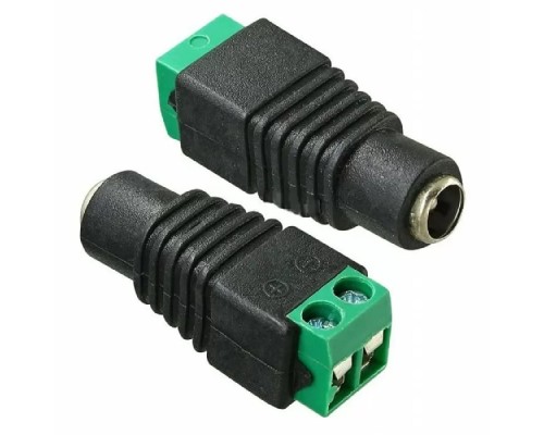 [Разъемы, Проходные адаптеры, Вставки] PROconnect (14-0315-4) Разъем питания DC гнездо 2,1х5,5мм с клеммной колодкой