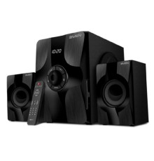 Колонки SVEN MS-315 2.1 чёрные (2x13W +  20W, Bluetooth, ПДУ, USB flash, LED-дисплей, FM-радио)
