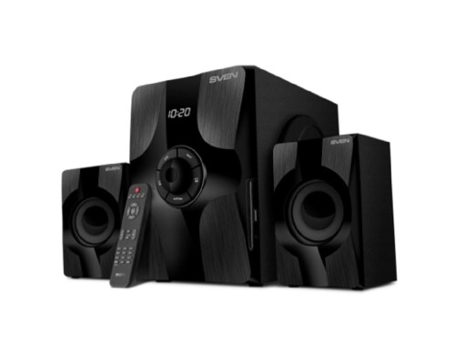 [Колонки] Колонки SVEN MS-315 2.1 чёрные (2x13W +  20W, Bluetooth, ПДУ, USB flash, LED-дисплей, FM-радио)