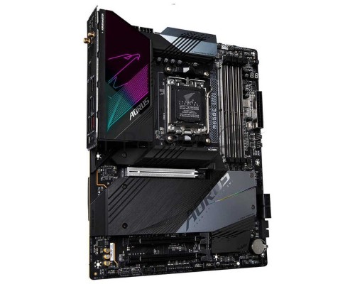 Материнская плата Gigabyte B650E AORUS MASTER, Socket AM5, AMD B650, 4xDDR5-5200, HDMI, 3xPCI-Ex16, 4xSATA3(RAID 0/1/10), 4xM.2, 8 Ch Audio, 2.5GLan, WiFi, (4+4)xUSB2.0, (8+2)xUSB3.2, (1+1)xUSB3.2 Type-C™, ATX, RTL {}